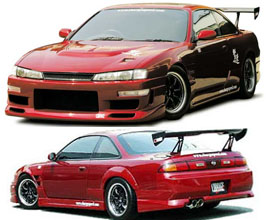 ChargeSpeed Aero Body Kit (FRP) for Nissan 240SX Kouki