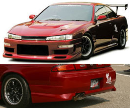 ChargeSpeed Aero Wide Body Kit (FRP) for Nissan Silvia S14