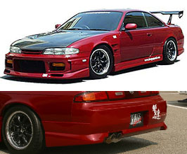 ChargeSpeed Aero Wide Body Kit (FRP) for Nissan Silvia S14