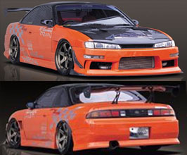 Mac M Sports Aero Body Kit (FRP) for Nissan 240SX Kouki