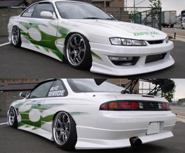 URAS Type-2 Aero Body Kit (FRP) for Nissan 240SX / Silvia S14 Kouki