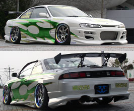 URAS Type-S Aero Body Kit (FRP) for Nissan 240SX / Silvia S14 Kouki