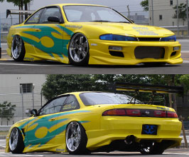 URAS Type-S Aero Body Kit (FRP) for Nissan Silvia S14