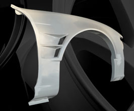 ORIGIN Labo Front 55mm Wide 180SX Conversion Fenders with Twin Duct (FRP) for Nissan Silvia S14