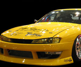 BN Sports Defend Front Hood Bonnet with Vents (FRP) for Nissan Silvia S14