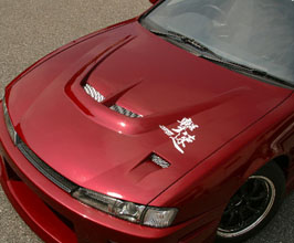 ChargeSpeed Front Hood Bonnet with Vent for Nissan 240SX Kouki