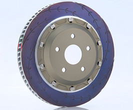 Endless Racing Brake Rotors - Front 2-Piece with E-Slits for Nissan Silvia S14