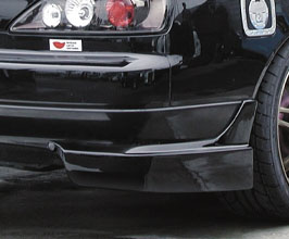 Border Racing Aero Rear Side Half Spoilers (FRP) for Nissan Silvia S15