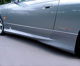 Border Racing Aero Side Steps - Type I (FRP) for Nissan Silvia S15