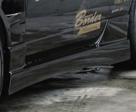 Border Racing Aero Side Steps - Type II (FRP) for Nissan Silvia S15