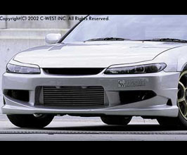 C-West Aero Front Bumper (PFRP) for Nissan Silvia S15