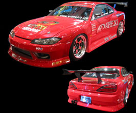 BN Sports Defend Aero Wide Body Kit (FRP) for Nissan Silvia S15