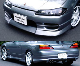 Border Racing Aero Half Spoiler Kit - Type I (FRP) for Nissan Silvia S15