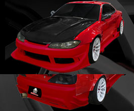 ORIGIN Labo Attack Line Body Kit (FRP) for Nissan Silvia S15