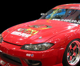 BN Sports Defend Front Hood with Vents (FRP) for Nissan Silvia S15