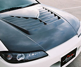 First Molding Front Hood Super Bonnet with Vents for Nissan Silvia S15