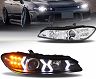 78works Next Generation Squid Ring Fiber LED Headlights V4 (Black)
