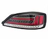78works LED Taillights with Flowing Turn Signals (Black Chrome) for Nissan Silvia S15