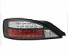 78works LED Taillights V2 with Flowing Turn Signals (Black with Red Clear)