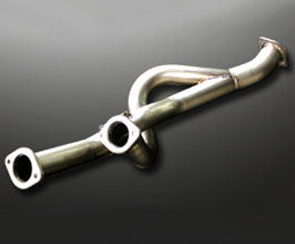 Mines Equal Length Front Pipe Pro Titan - 70mm to 80mm (Titanium) for Nissan Skyline GTR BNR32