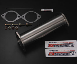 TOMEI Japan EXPREME Ti Cat Bypass Straight Pipe (Titanium) for Nissan Skyline GTR BNR32 RB26DETT