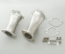 TOMEI Japan Full Cast Turbo Outlet Pipes (Stainless) for Nissan Skyline GTR BNR32 RB26DETT