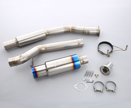 TOMEI Japan Ti Racing Muffler Exhaust System (Titanium) for Nissan Skyline R32