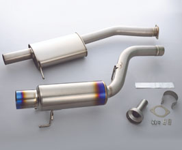 TOMEI Japan Ti Sports Muffler Exhaust System (Titanium) for Nissan Skyline R32