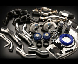 GReddy Turbo Kit with 42.7mm Manifold - T78 33D-17.0cm2 Wastegate R11 Type for Nissan Skyline GTR BNR32 RB26DETT