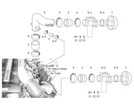 HKS Racing Suction Intake for Nissan Skyline GTR BNR32 RB26DETT