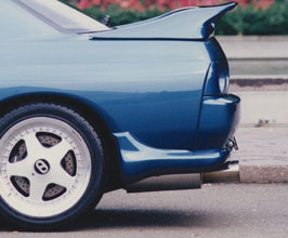 Abflug Aero Rear Side Mudguards (FRP) for Nissan Skyline GTR BNR32