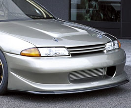 VeilSide R1 Street Drag Front Bumper (FRP) for Nissan Skyline R32