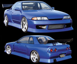 BN Sports Defend Aero Wide Body Kit (FRP) for Nissan Skyline R32