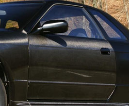 Benetec Front Doors - OE Type (Dry Carbon Fiber) for Nissan Skyline GTR BNR32 Coupe