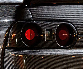 Garage Active Taillight Bezels (Carbon Fiber) for Nissan Skyline R32