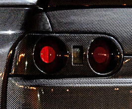 Garage Active Taillight Bezels (Carbon Fiber) for Nissan Skyline R32 Coupe