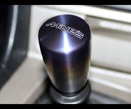 Mines Titan Shift Knob - Tall (Titanium) for Nissan Skyline GTR BNR32