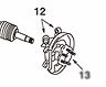 Nismo Reinforced Bushings for Upper Rear Axel - Rubber for Nissan Skyline GTR BNR32