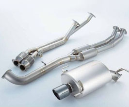 Nismo NE-1 Catback Exhaust System for Nismo Rear Bumper (Titanium) for Nissan Skyline R33