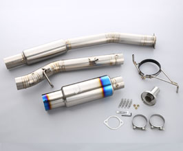 TOMEI Japan Ti Racing Muffler Exhaust System (Titanium) for Nissan Skyline GTR BCNR33 RB26DETT