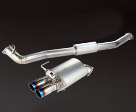 TOP SECRET Exhaust System with TS Valve (Titanium) for Nissan Skyline R33