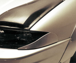 Abflug Headlight Eyeliner (FRP) for Nissan Skyline GTR BCNR33