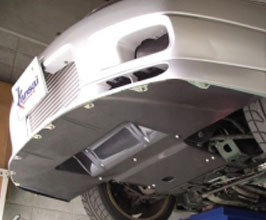 Kansai Service Front Under Cover Diffuser Panel (Carbon Fiber) for Nissan Skyline R33