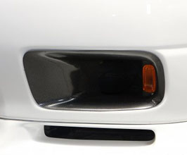 TOP SECRET G-FORCE Turn Signal Ducts (Carbon Fiber) for Nissan Skyline R33