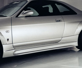 Abflug Aero Side Steps (FRP) for Nissan Skyline GTR BCNR33