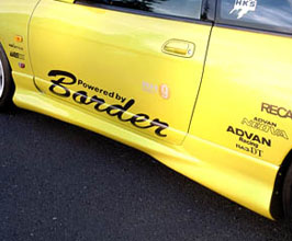 Border Racing Aero Side Steps (FRP) for Nissan Skyline R33