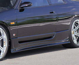 Do-Luck Aero Side Steps (FRP) for Nissan Skyline R33