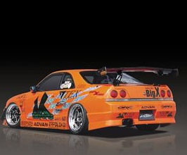 Mac M Sports Aero Rear Bumper (FRP) for Nissan Skyline R33 Coupe