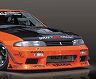Mac M Sports Aero Front Bumper (FRP) for Nissan Skyline R33 Coupe