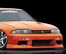 Mac M Sports Aero Front Bumper (FRP) for Nissan Skyline R33 Sedan